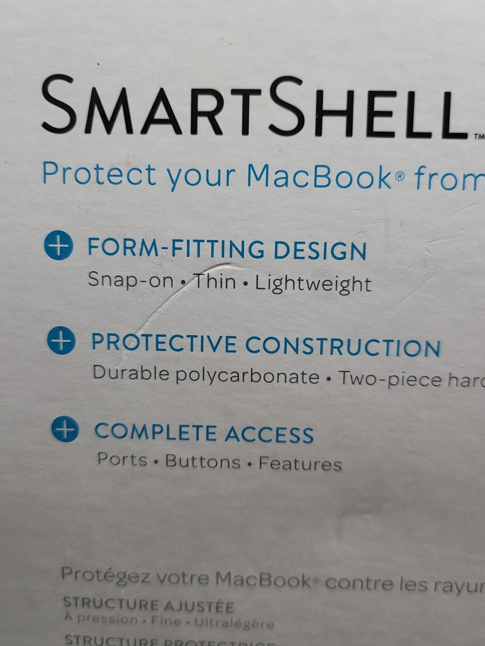 speck SmartShell 15" MacBook Pro Hard Shell Case - Black - Picture 5 of 6